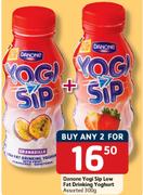 Danone Yogi Sip Low Fat Drinking Yoghurt-2x300Gm