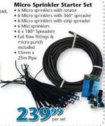 Micro Sprinkler Starter Set