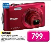 Nikon S3200 Digital Camera(S3200)