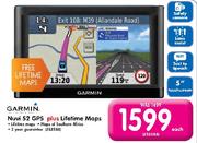 Garmin Nuvi 52 GPS Plus Lifetime Maps