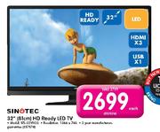 Sinotec 32"(81cm) HD Ready LED TV(STL-32VN23)