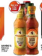 Nando's Sauces(All Flovours) 5x250ml-5 Pack