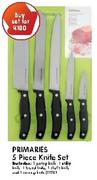 Prima Ries 5 Piece Knife Set-Set