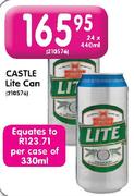 Castle Lite Can-24 x 440ml