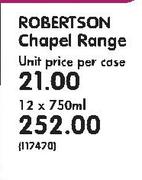 Robertson Chapel Range-12x750ml