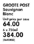 Groote Post Sauvignon Blanc-6 x 750ml