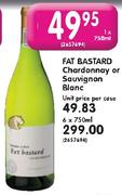 Fat Bastard Chardonnay or Sauvignon Blanc-750ml