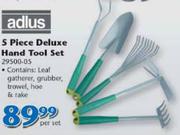  Adlus 5 Piece Deluxe Hand Tool Set-Per Set