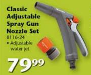 Classic Adjustable Spray Gun Nozzle Set(8116-24)-Each