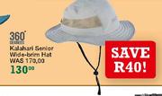 360 Degrees Kalahari Senior Wide-Brim Hat