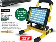 Zartek 48 LED Rechargeable Worklight