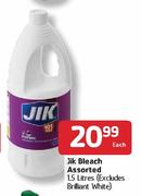 Jik Bleach Assorted-1.5L Each