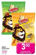 Simba Potato Chips(All Flavours)-36gm Each