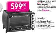 Prestige 25L Compact Oven (PRCO-250)