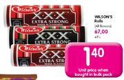 Wilson's Rolls (All Flavours)-Each