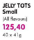 Jelly Tots Small (All Flavours)-40 x 41g