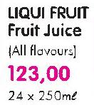 Liqui Fruit Juice (All Flavours)-24 x 250ml