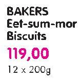 Bakers Eet-Sum-Mor Biscuits-12 x 200g