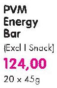 PVM Energy Bar-20 x 45g