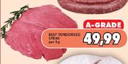 Beef Tenderised Steak-Per Kg