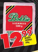 Bokkie Viennas-500gm