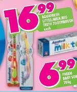 Aquafresh Little/Milk/Big Teeth Toothbrush-Each