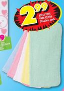Jolly Tots Face Cloth-30 x 30cm Each