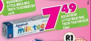 Aquafresh Little/Milk/Big Teeth Toothpaste-50ml