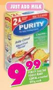 Purity 2nd/3rd Foods Baby Cereal Assorted-200g Each