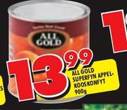 All Gold Superfyn Appel Kooskonfyt-900gm Each