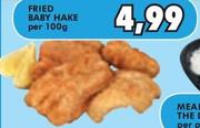 Fried Baby Hake-100gm 