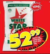  White Star Super White Maize Meal-10Kg Each