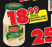 Crosse & Blackwell Tangy Mayonnaise-750gm Each