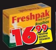 Freshpak Rooibos Teesakkies -80's