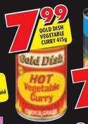 Gold Dish Vegetable Curry-415gm Each