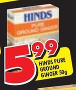 Hinds Pure Ground Ginger-50gm