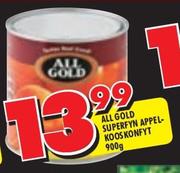 All Gold Superfyn Appelkooskonfyt-900gm