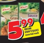 Knorr Gravy/Sauce Each