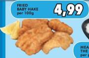 Fried Baby Hake-Per 100gm