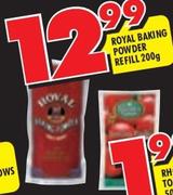 Royal Baking Powder Refill-200gm