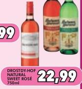 Drostdy-Hof Natural Sweet Rose-750ml