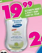 Elizabeth Anne's & Purity Baby Hair Oil-125Ml