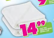 Jolly Tots Towelling Nappy-48x68Cm Each