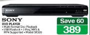 Sony DVD Player(SR320)
