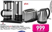 Russell Hobbs Breakfast Pack+ Digital Coffee Maker-Per Pack