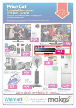 Makro : Walmart Great Deals Now For Longer (6 Oct - 17 Nov 2013), page 2