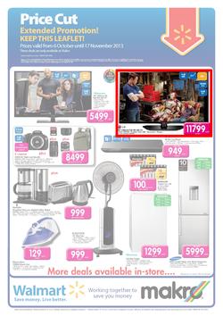Makro : Walmart Great Deals Now For Longer (6 Oct - 17 Nov 2013), page 2