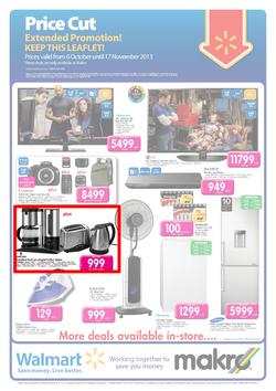 Makro : Walmart Great Deals Now For Longer (6 Oct - 17 Nov 2013), page 2