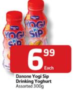 Danone Yogi Sip Drinking Yoghurt - 300gm Each
