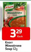 Knorr Minestrone Soup-62g Each